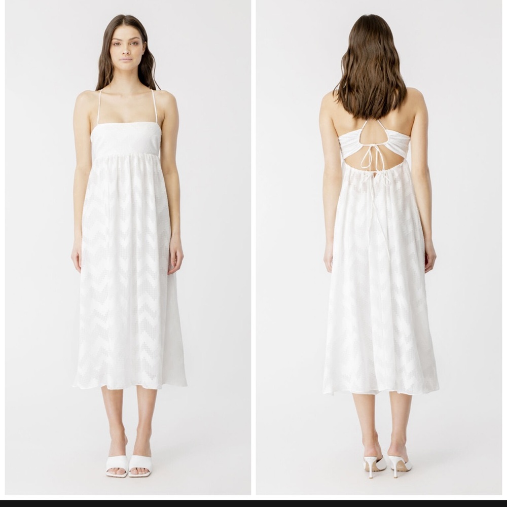 Bardot S Zanthi white midi dress